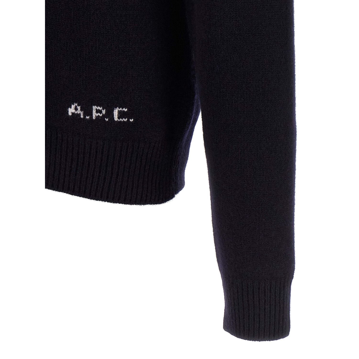 A.P.C. Blue Wool Cardigan