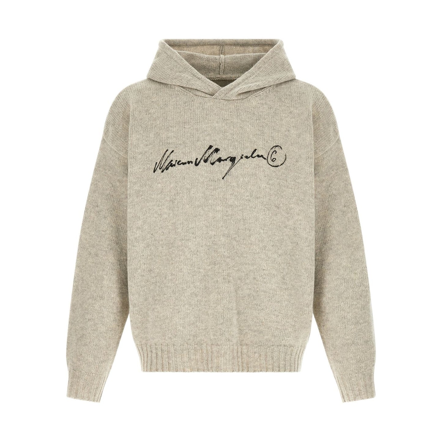 MM6 Maison Margiela Gray Wool Cardigan