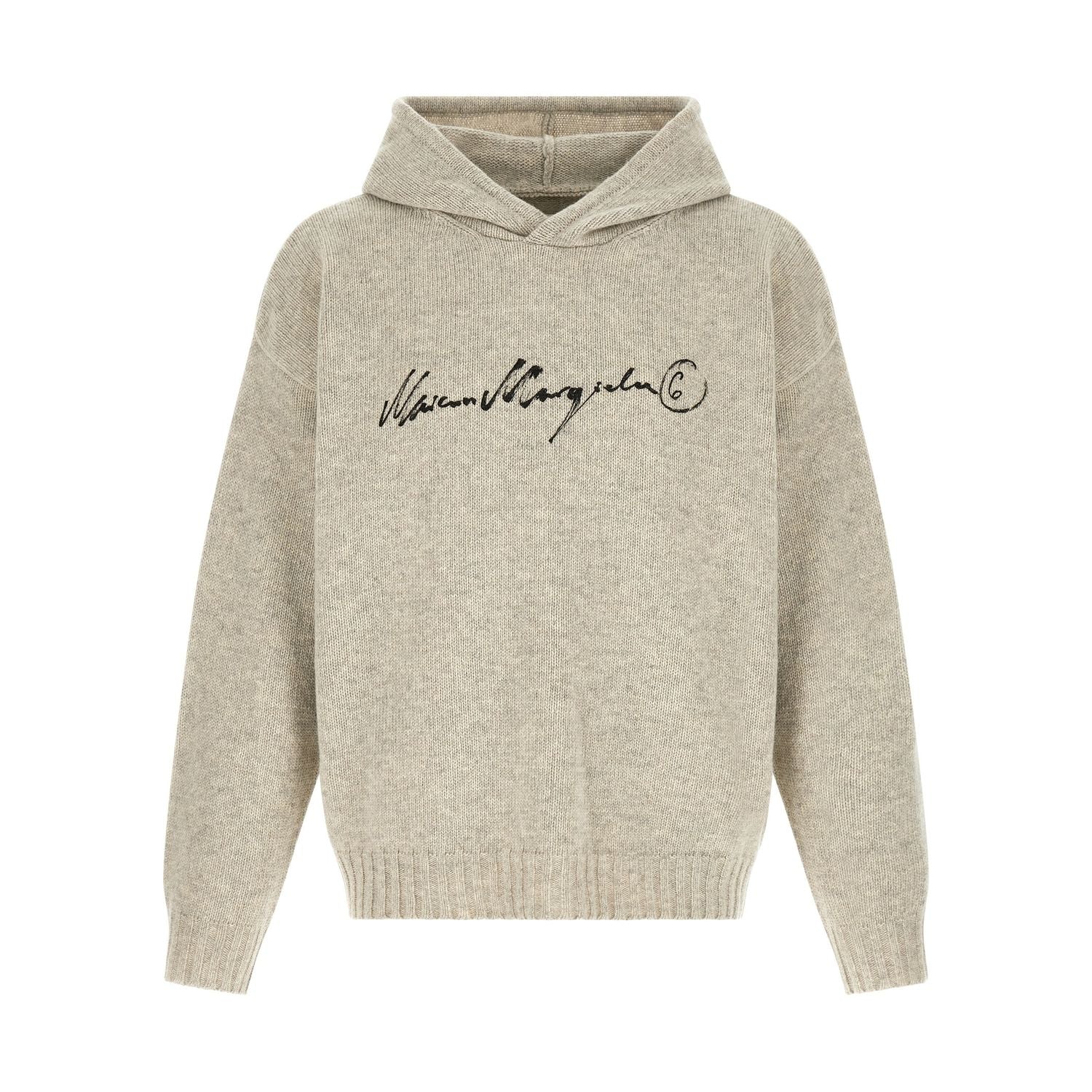 MM6 Maison Margiela Gray Wool Cardigan