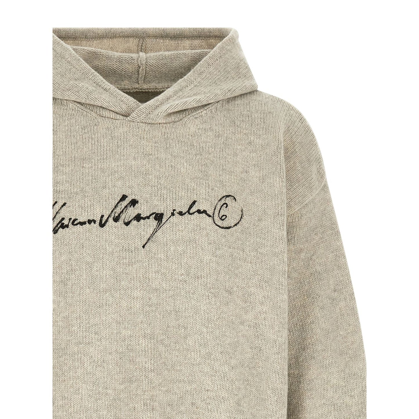 MM6 Maison Margiela Gray Wool Cardigan