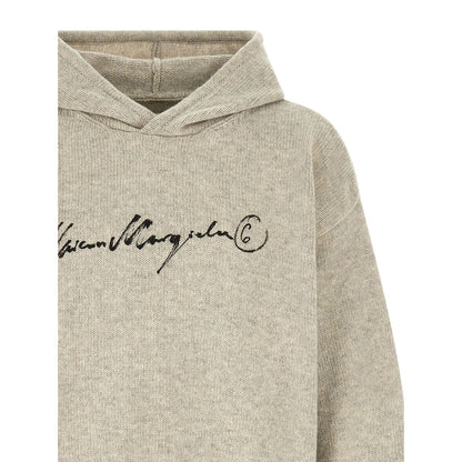 MM6 Maison Margiela Gray Wool Cardigan