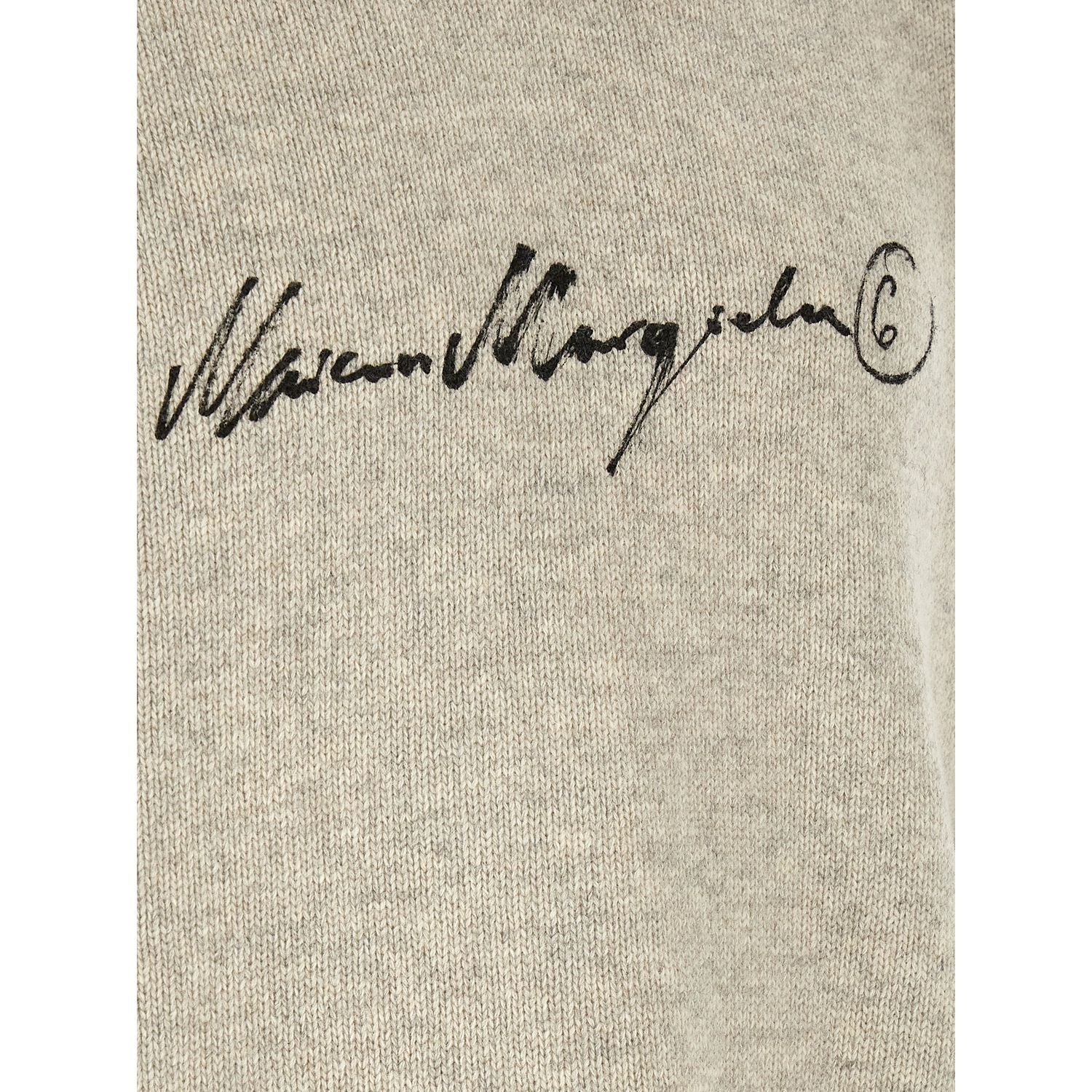 MM6 Maison Margiela Gray Wool Cardigan