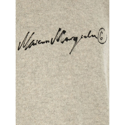 MM6 Maison Margiela Gray Wool Cardigan
