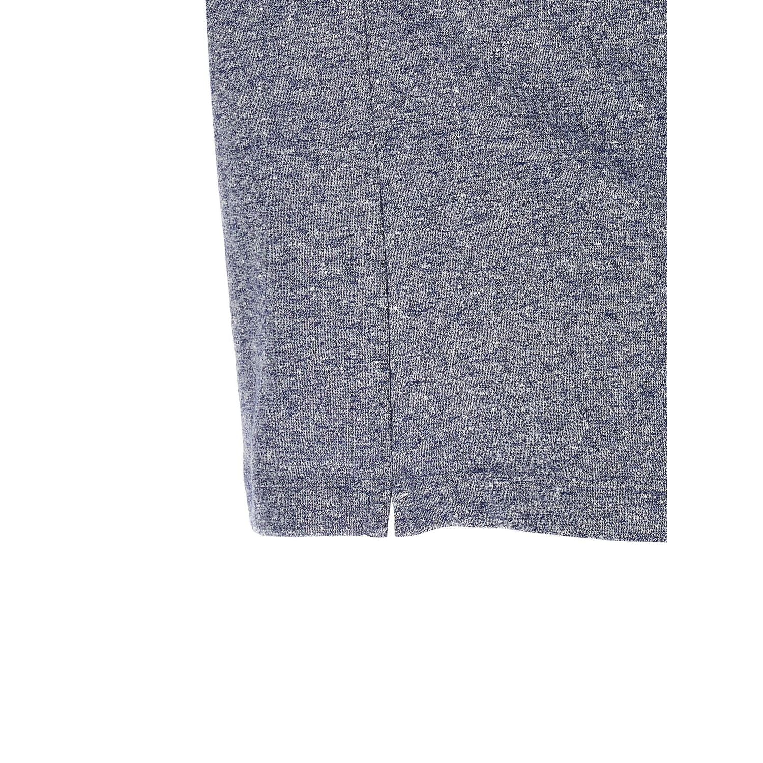 Brunello Cucinelli Blue Linen T-Shirt