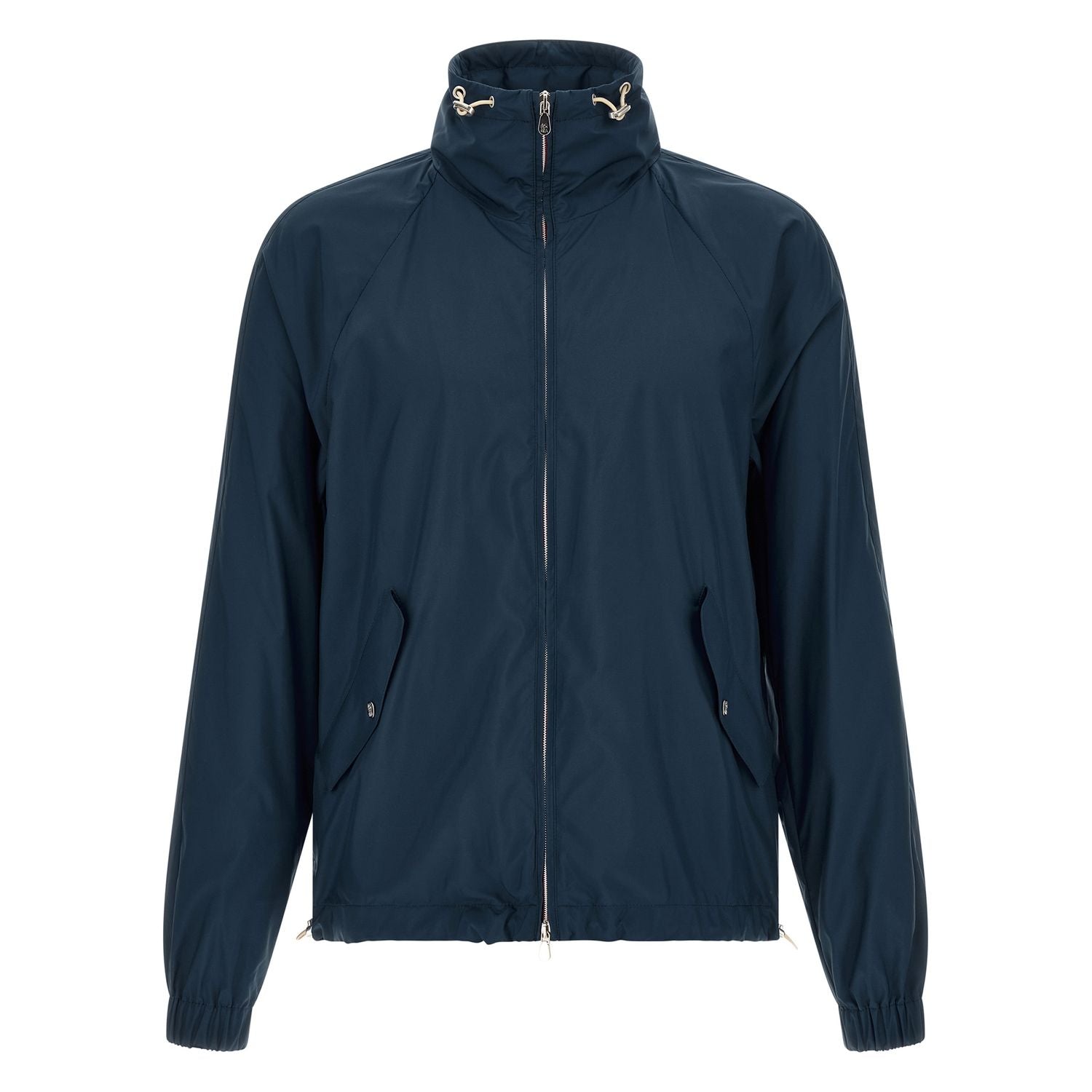 Brunello Cucinelli Blue Polyester Full-Length Jacket