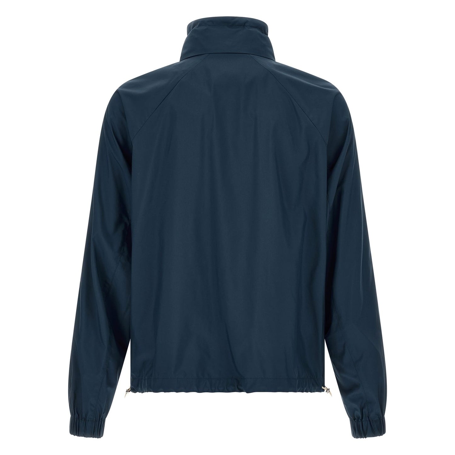 Brunello Cucinelli Blue Polyester Full-Length Jacket