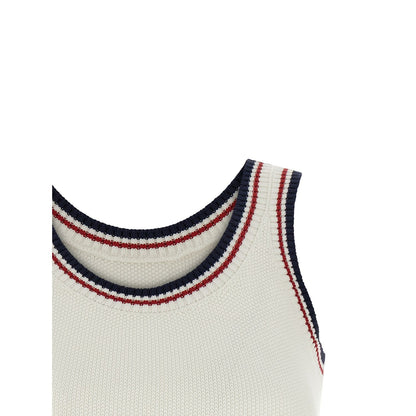 Brunello Cucinelli White Cotton Top