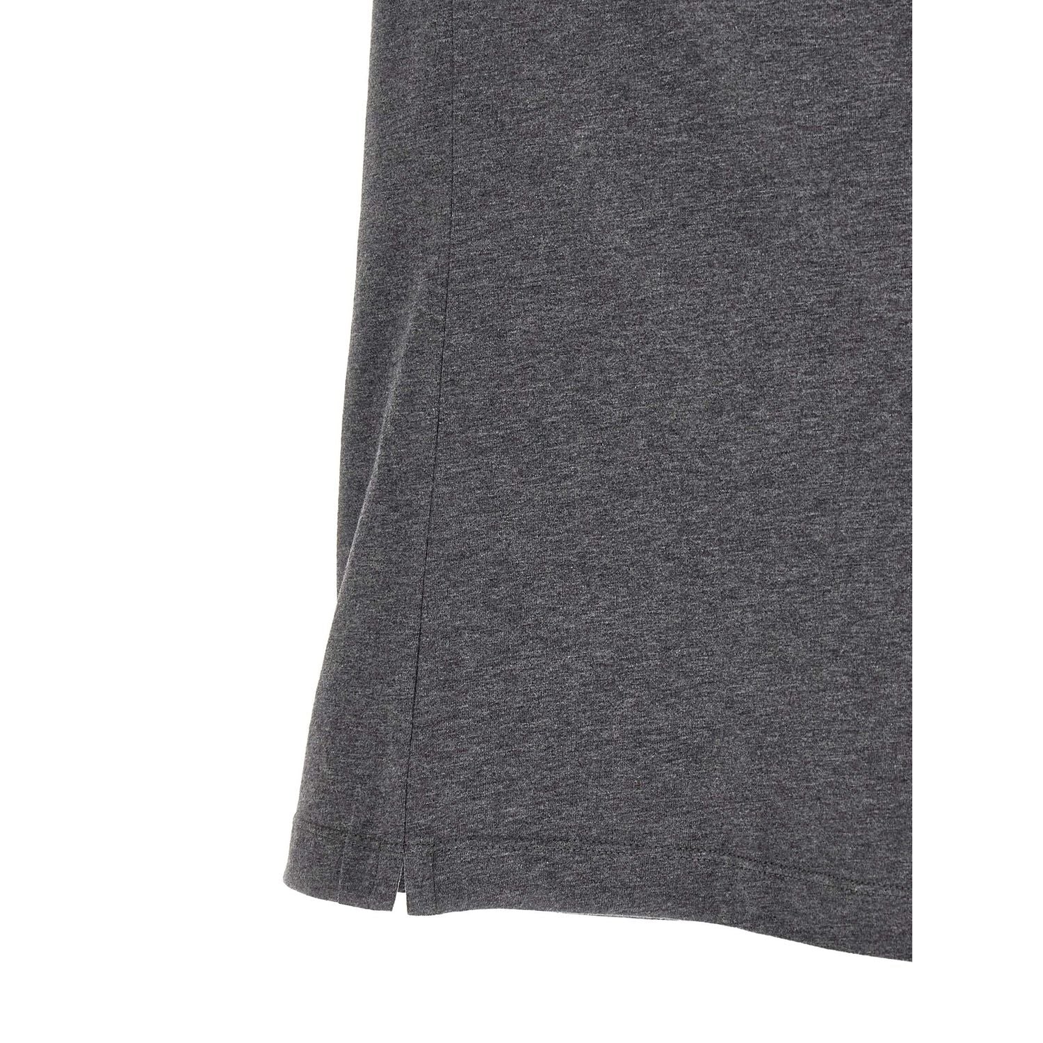 Brunello Cucinelli Gray Cotton T-Shirt