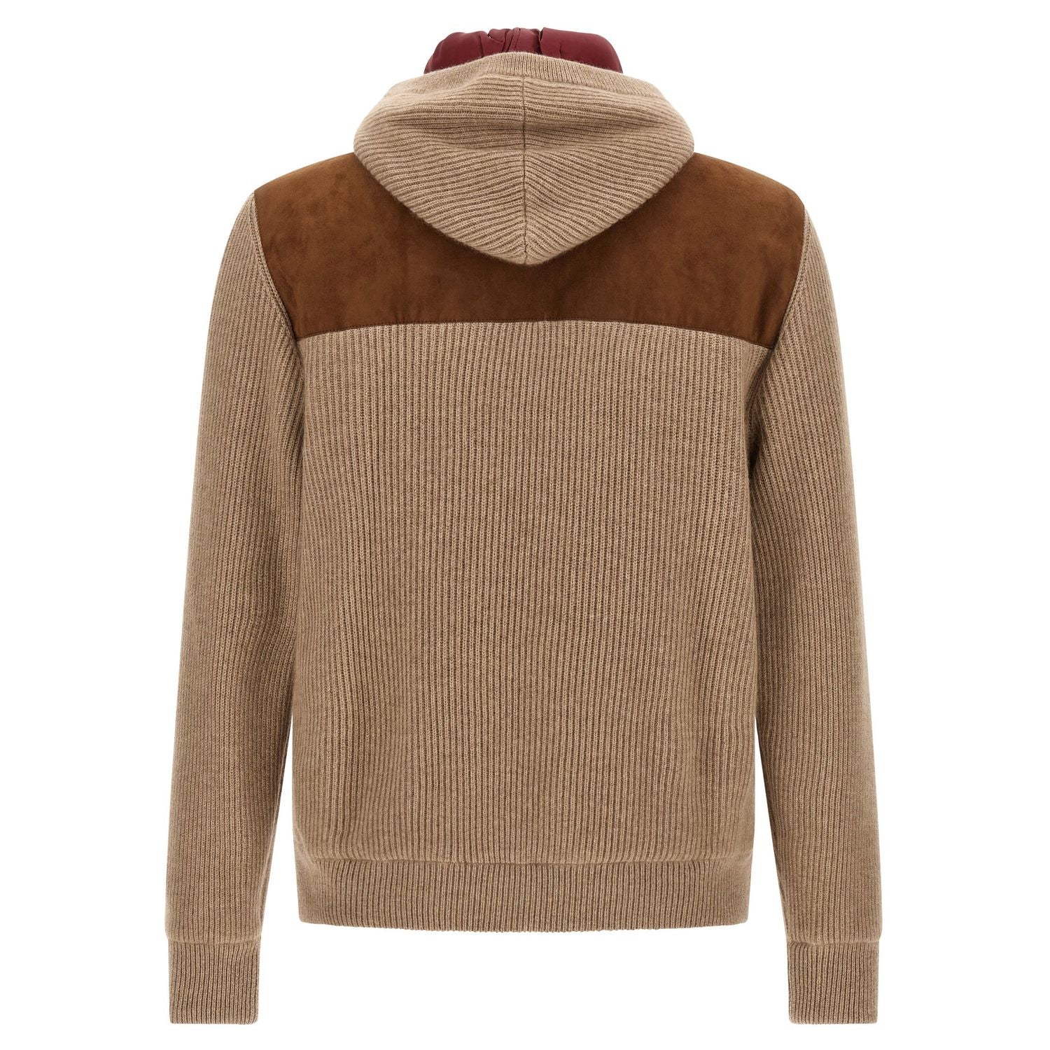 Brunello Cucinelli Brown Lamb Leather Bomber