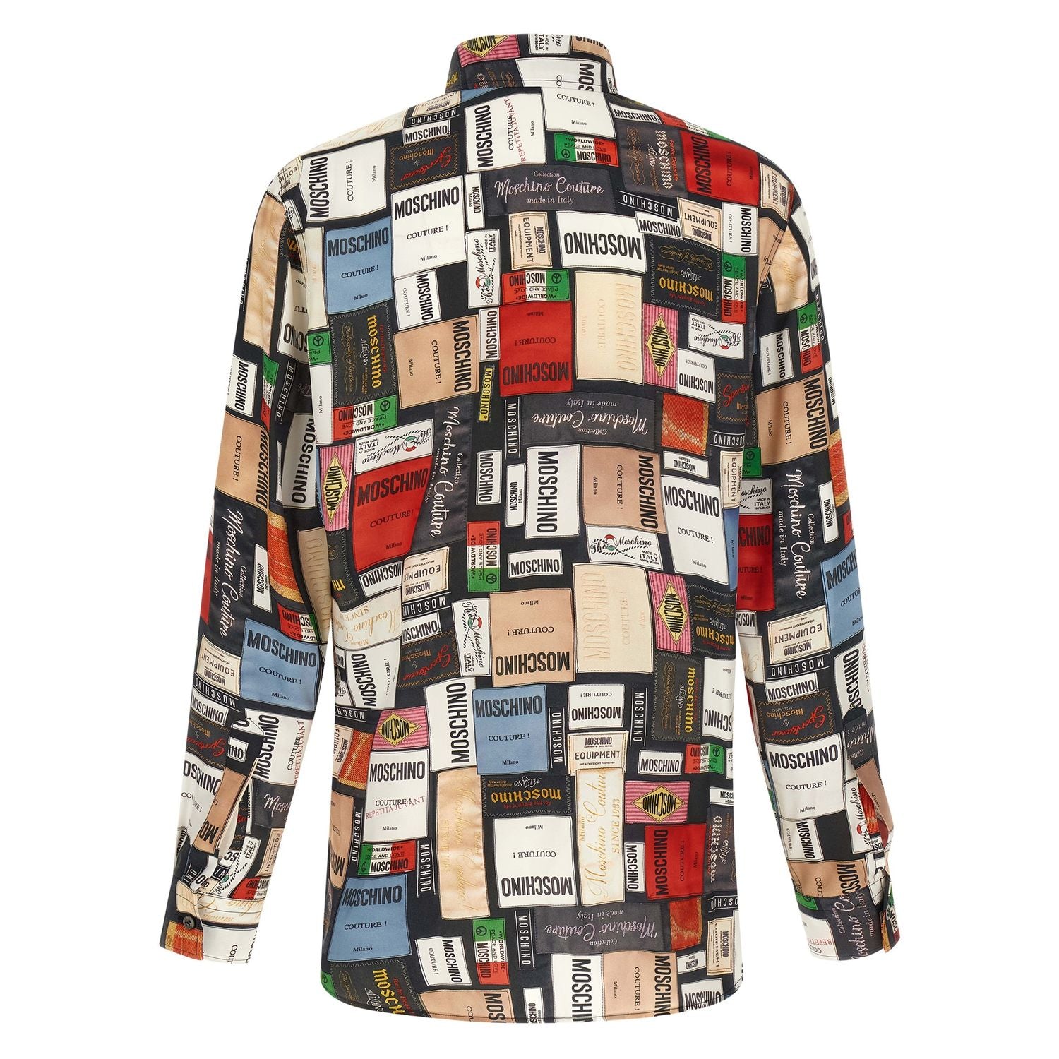 Moschino Multicolor Silk Blouse