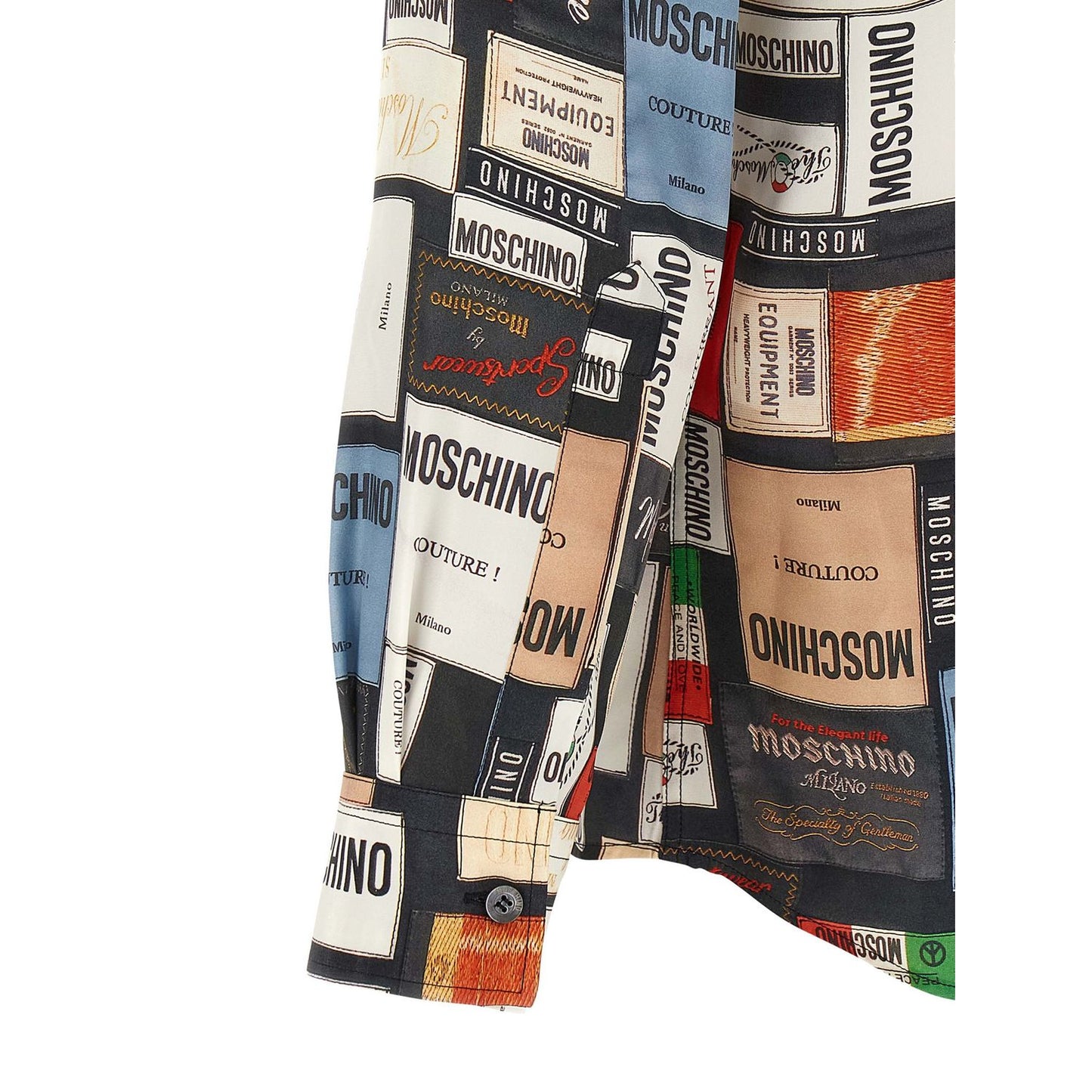 Moschino Multicolor Silk Blouse