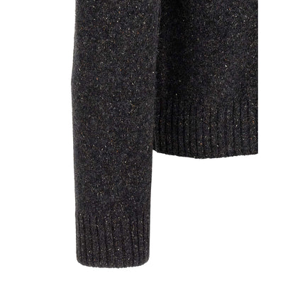 Moschino Gray Wool Cardigan