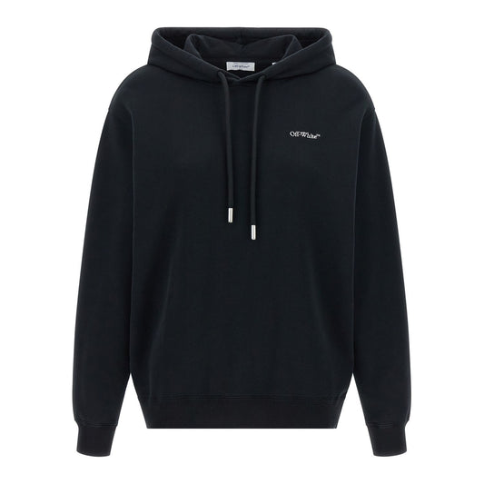 Off-White Black Cotton Sweatshirt
