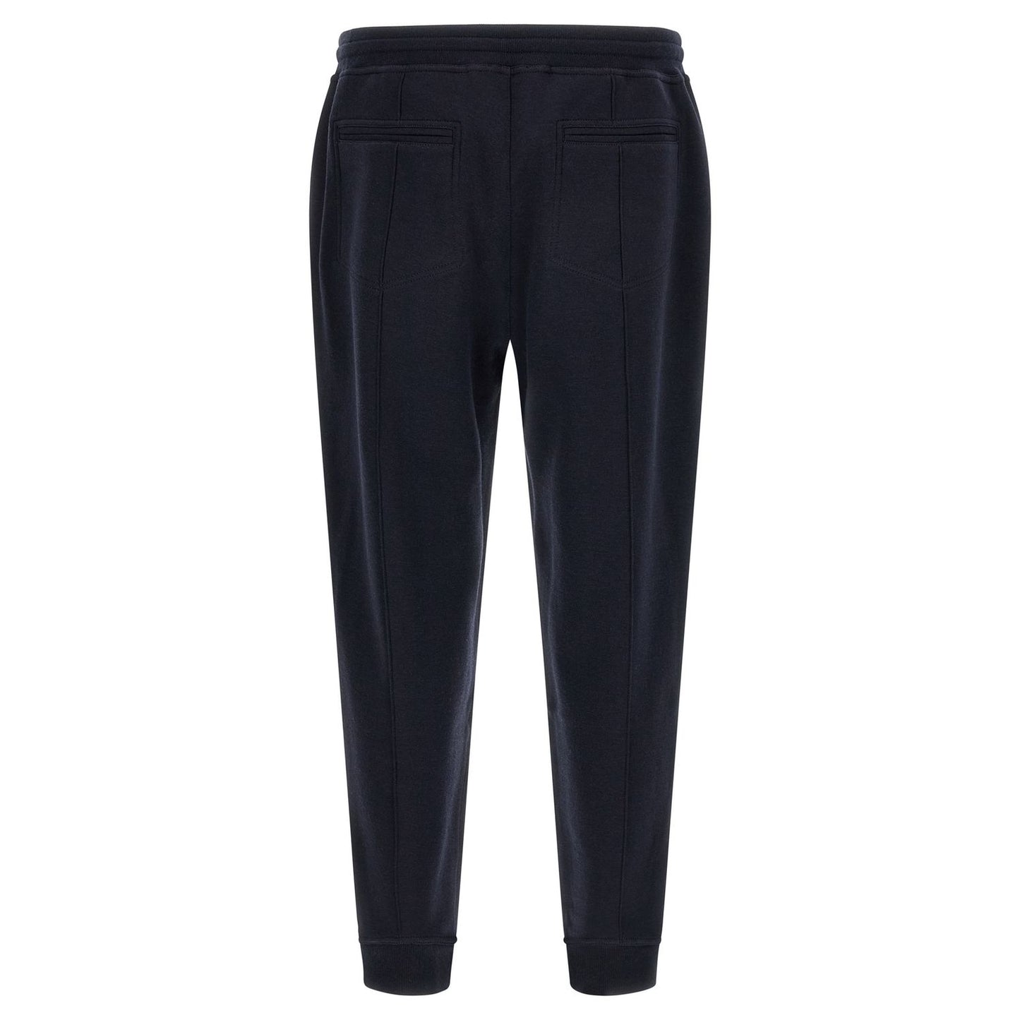 Brunello Cucinelli Blue Cotton Joggers (Workout Pants)