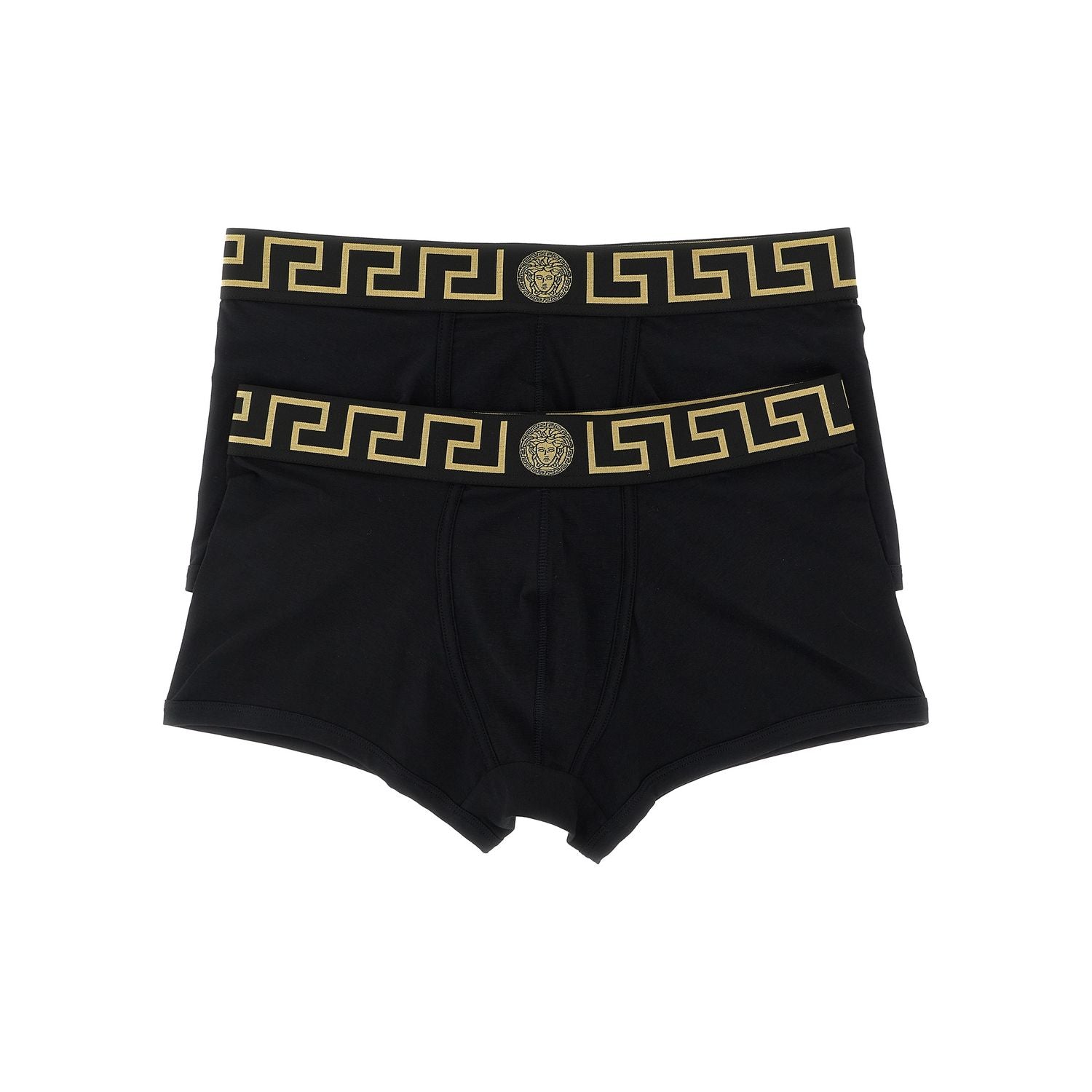Versace Black Cotton Boxers