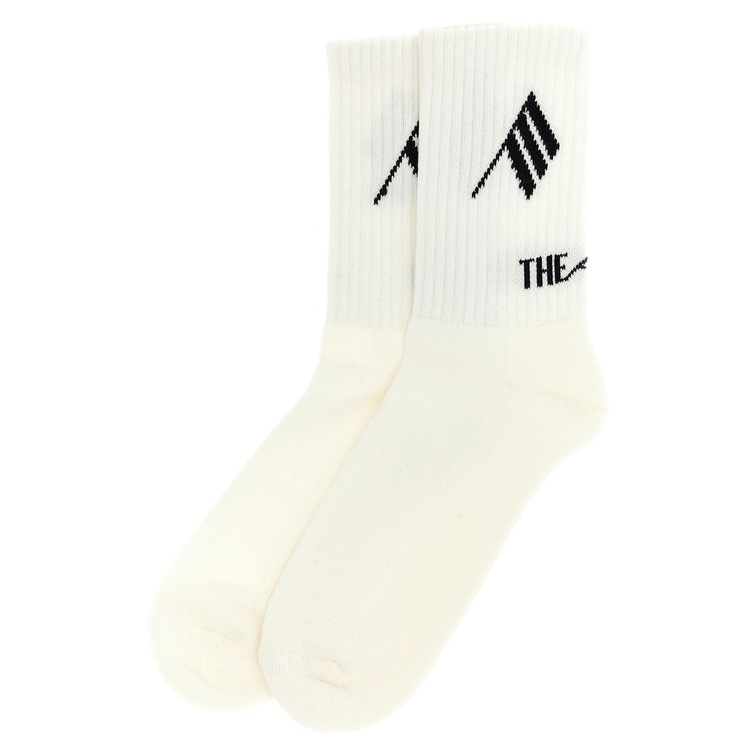 The Attico Bicolor Cotton Socks