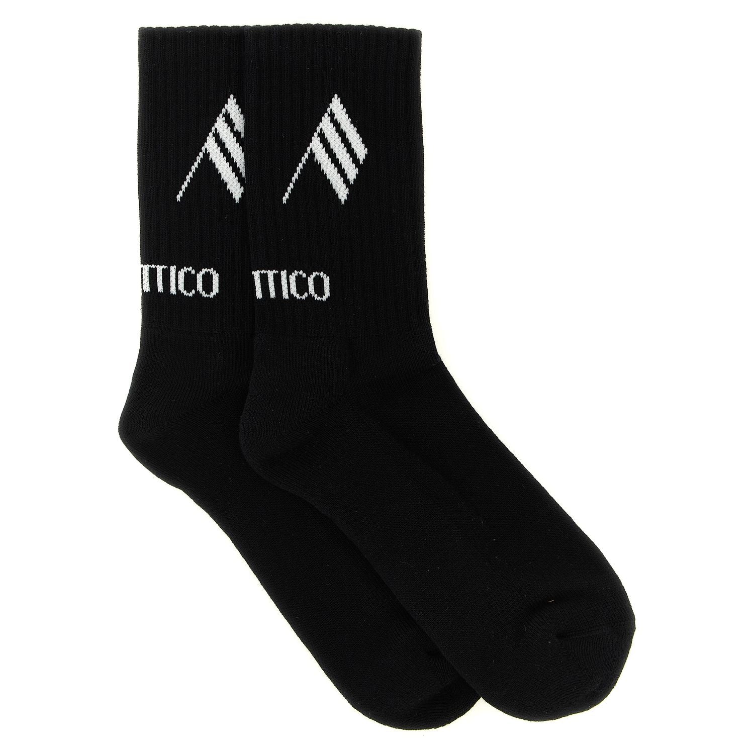 The Attico Bicolor Cotton Socks