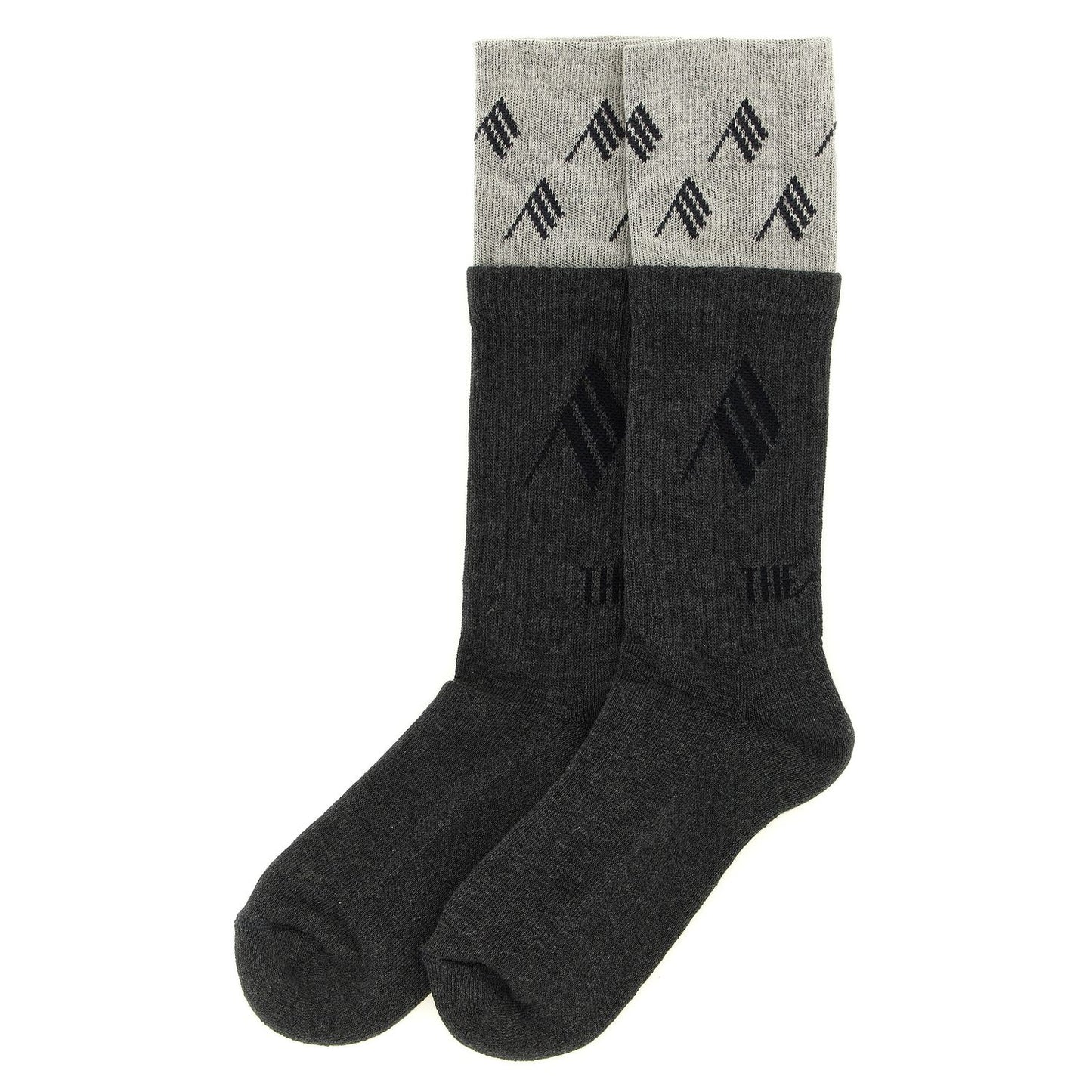 The Attico Gray Cotton Socks