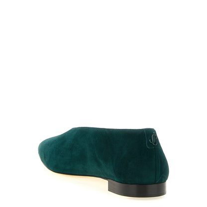 Jimmy Choo Bicolor Leather Ballet Flats