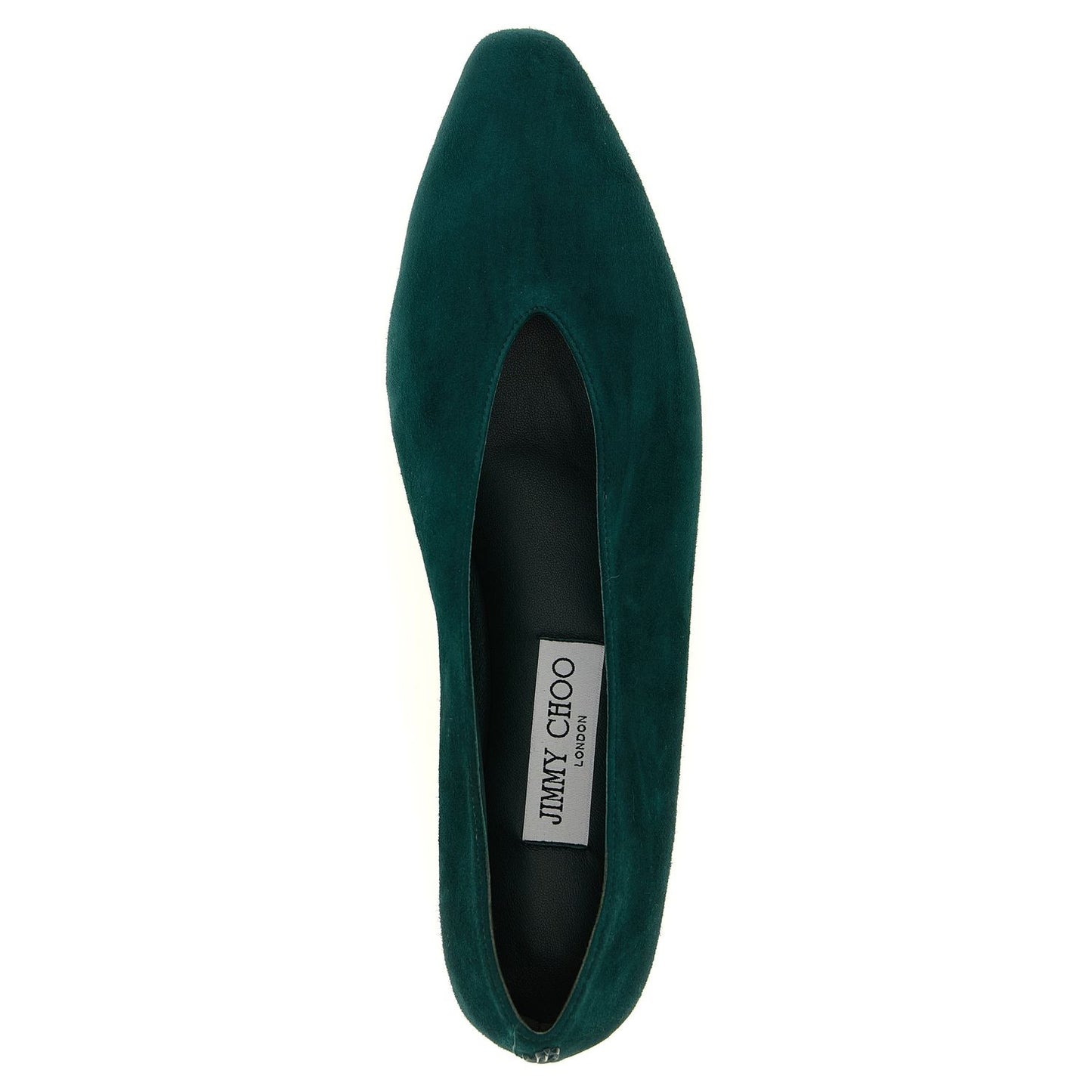 Jimmy Choo Bicolor Leather Ballet Flats