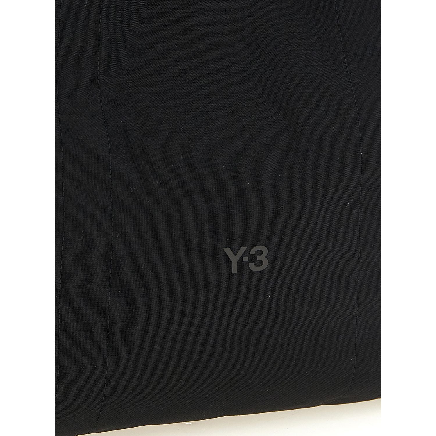 Y-3 Black Polyamide Tote Bag