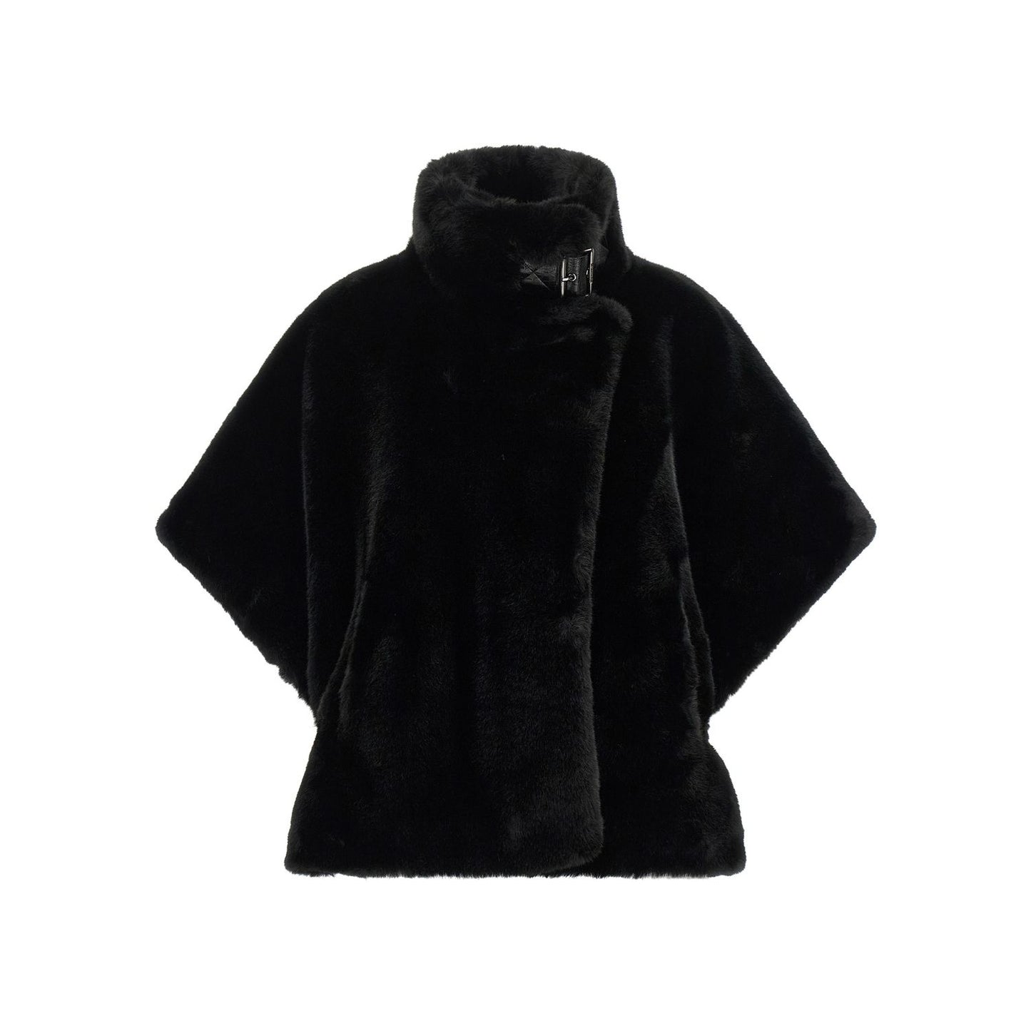 PINKO Black Polyester Coat