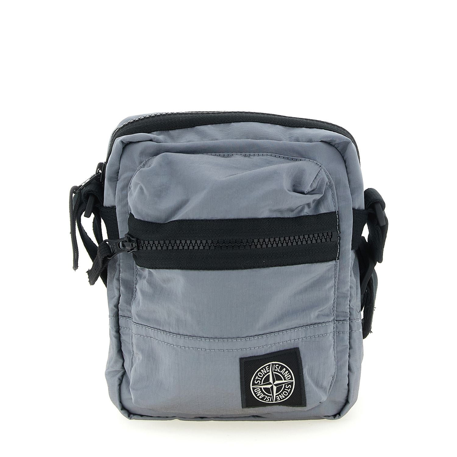 Stone Island Gray Polyamide Crossbody Bag