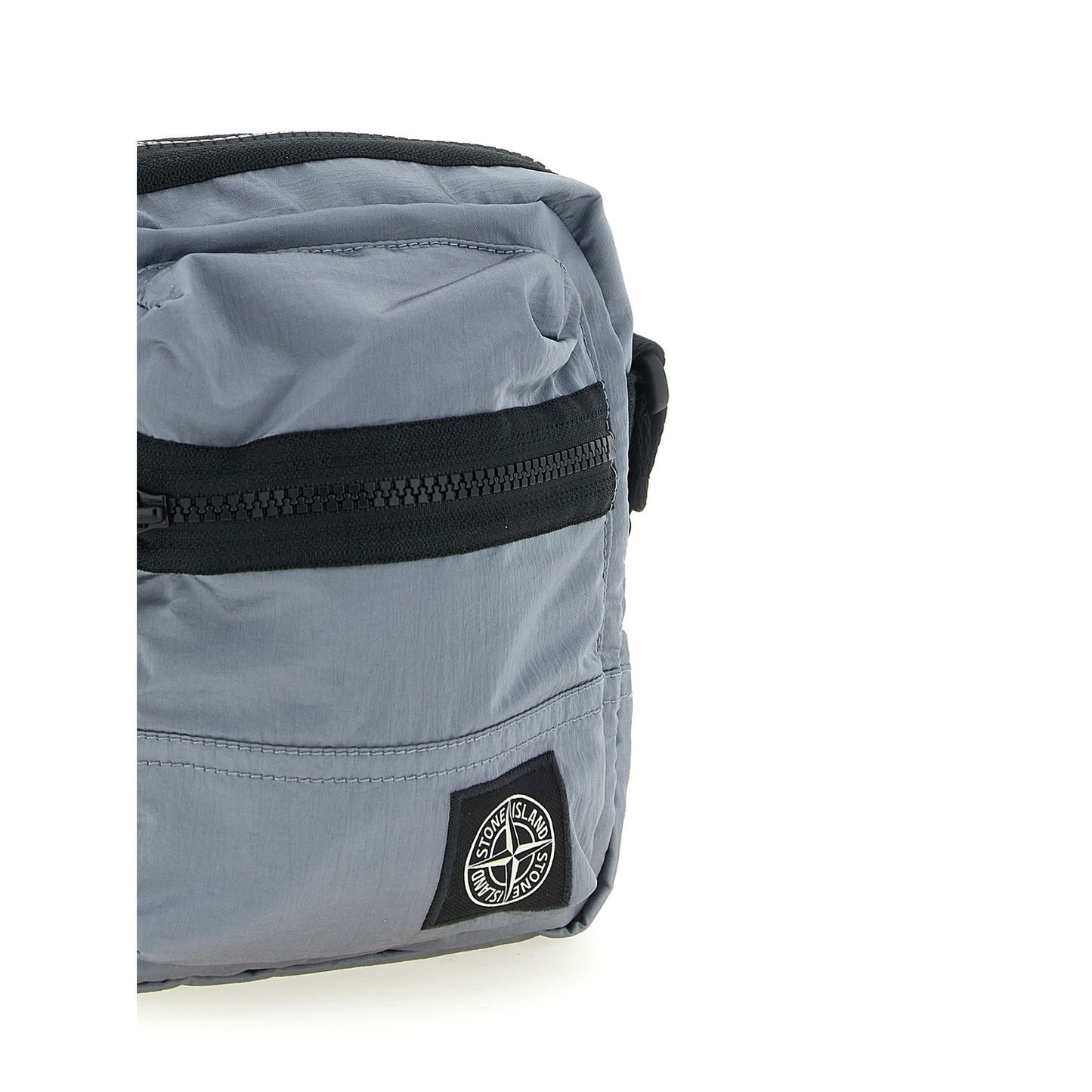 Stone Island Gray Polyamide Crossbody Bag