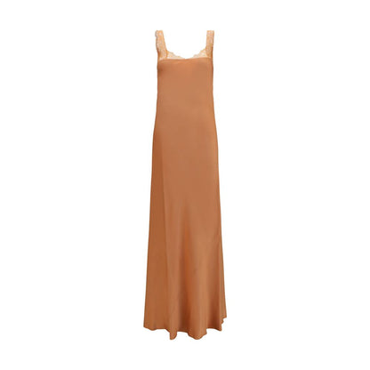 Forte_Forte Beige Acetate Long Dress