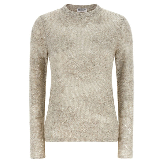 Brunello Cucinelli Beige Nylon Cardigan