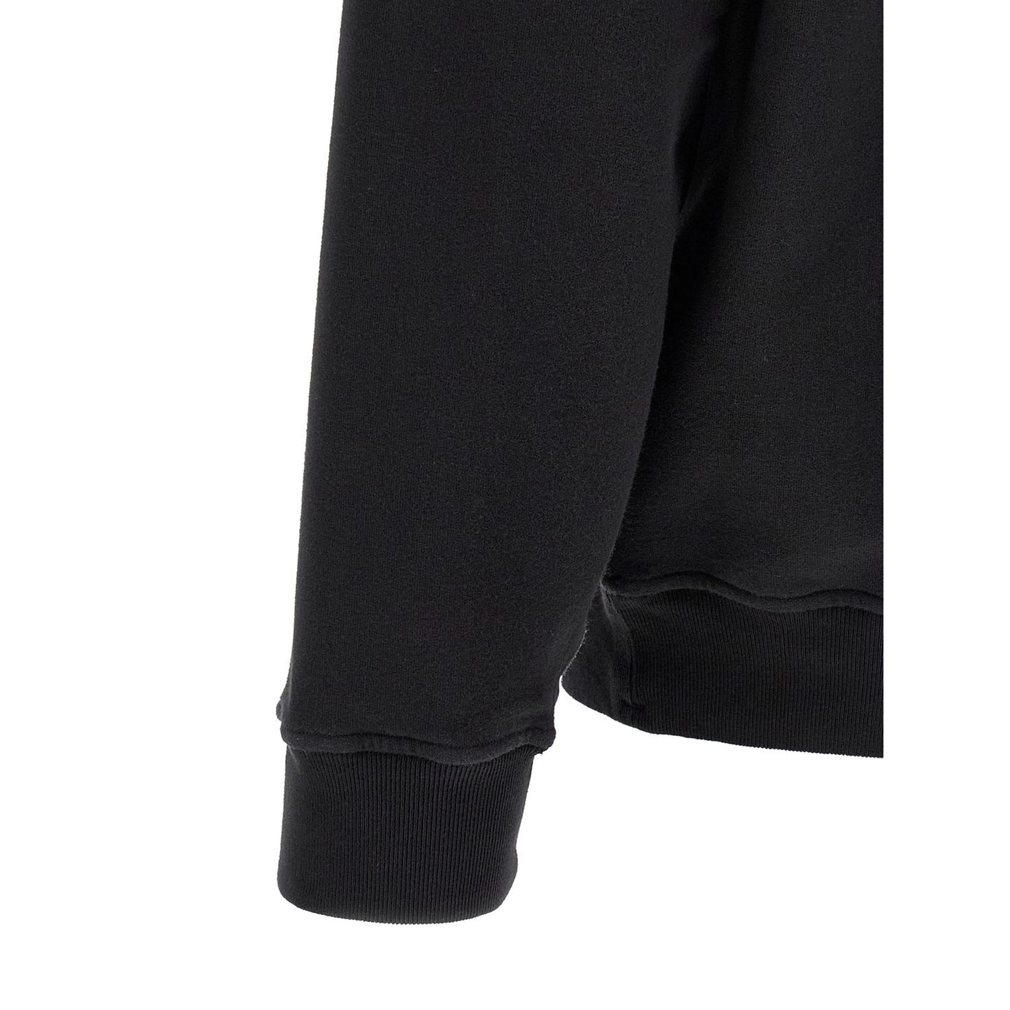 Stone Island Black Cotton Sweatshirt