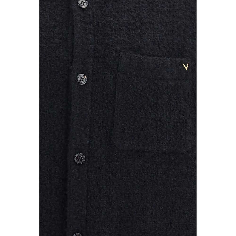 Valentino Garavani Black Cotton Jacket