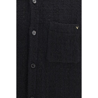 Valentino Garavani Black Cotton Jacket