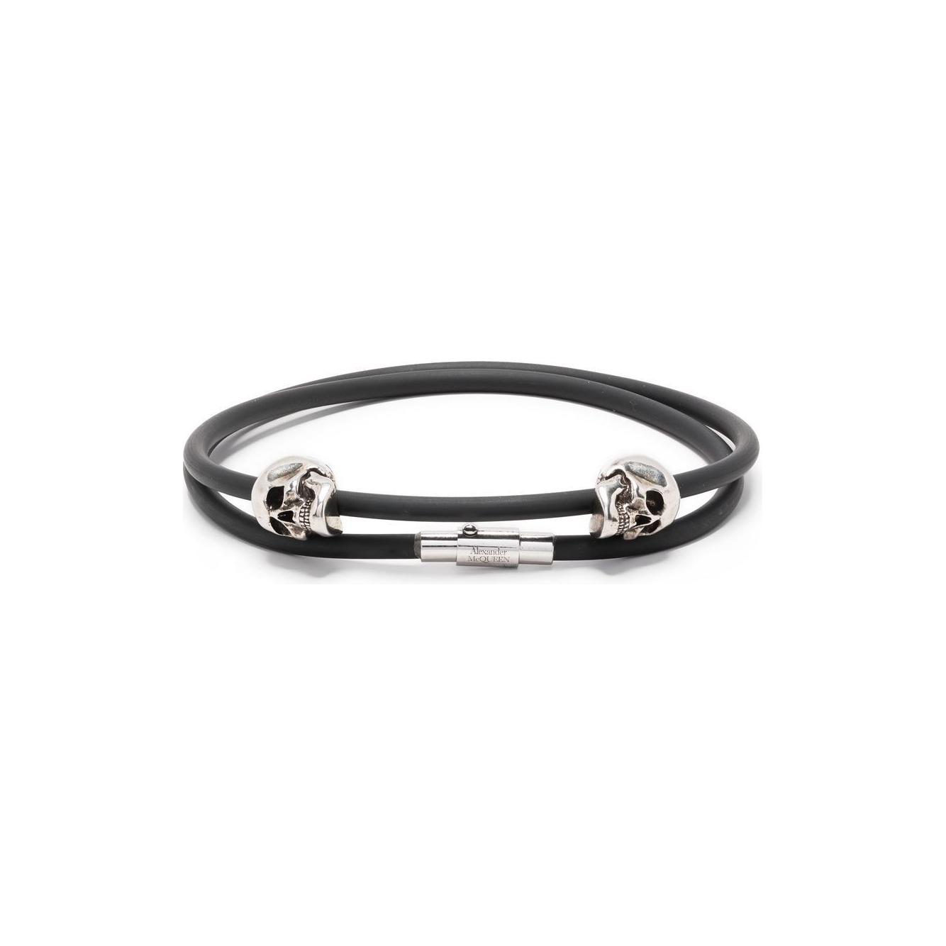 Alexander McQueen Bijoux Black Bracelet Alexander Mcqueen