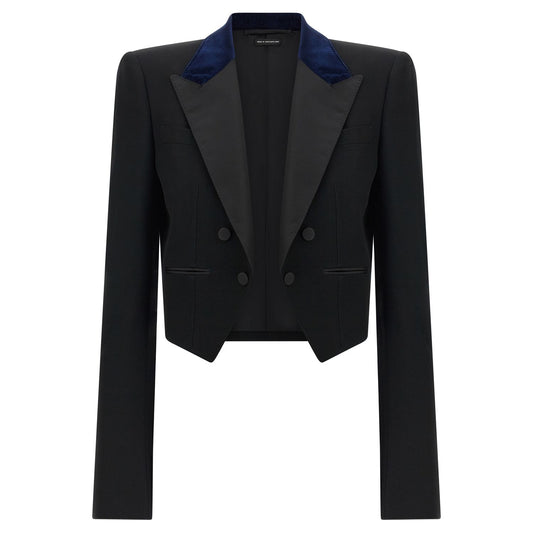 Tom Ford Black Wool Blazer