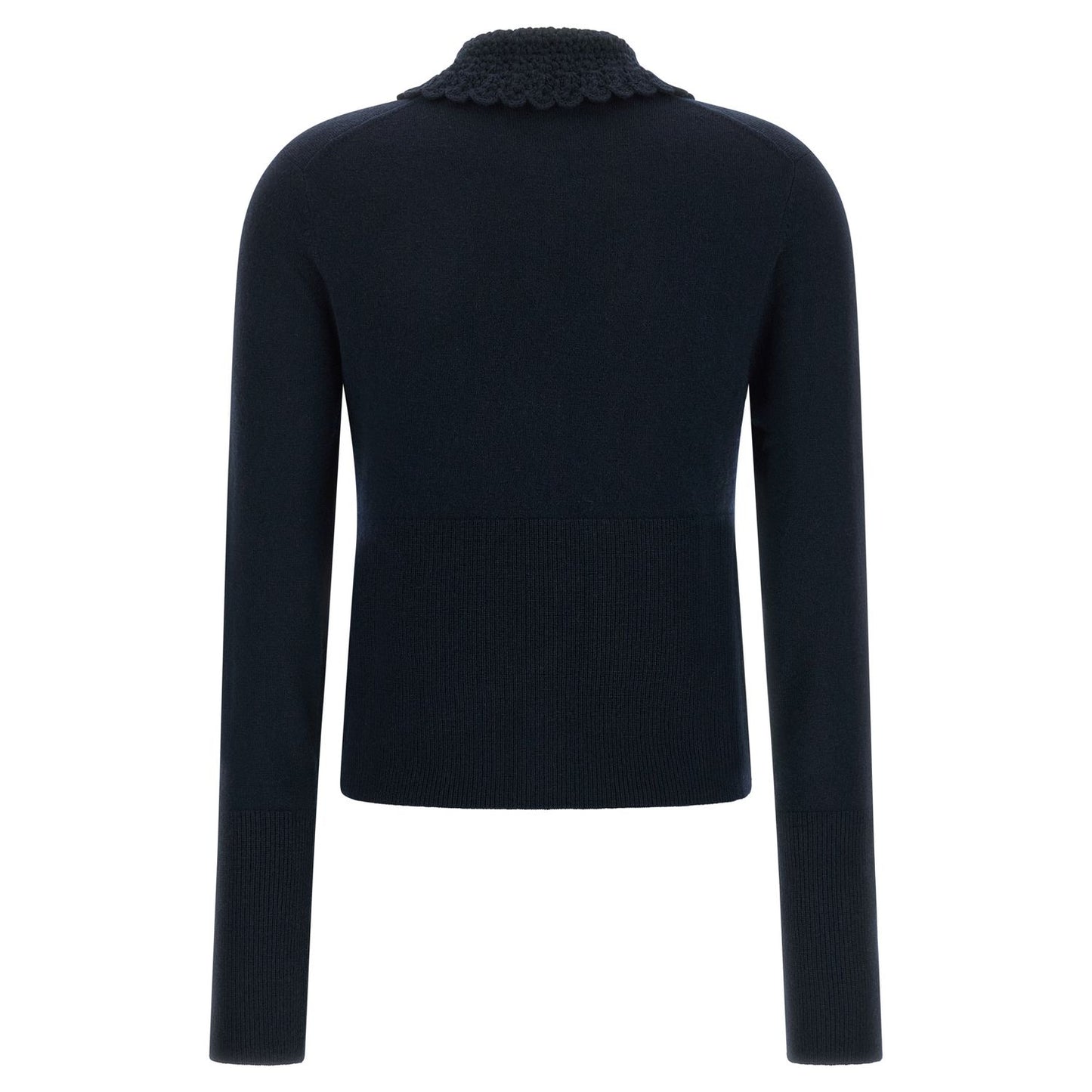 Chloé Blue Wool Cardigan