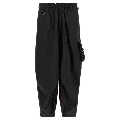 Y-3 Black Polyamide Cargo Pants