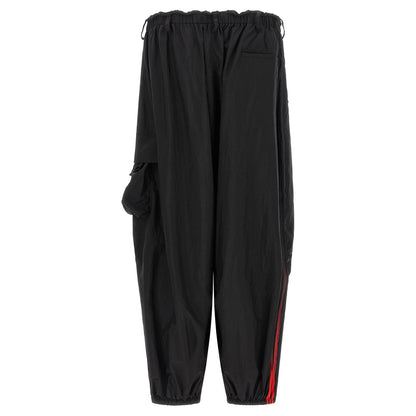 Y-3 Black Polyamide Cargo Pants