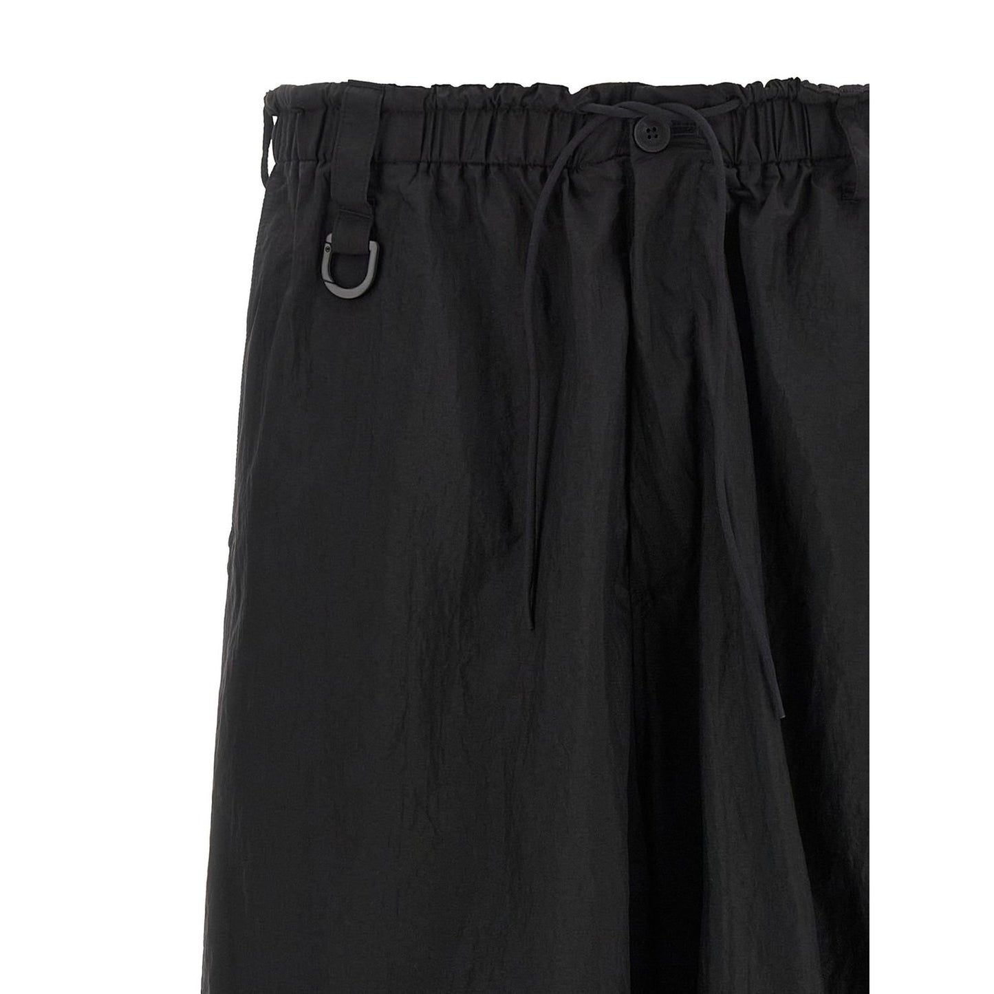 Y-3 Black Polyamide Cargo Pants