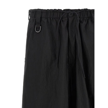 Y-3 Black Polyamide Cargo Pants