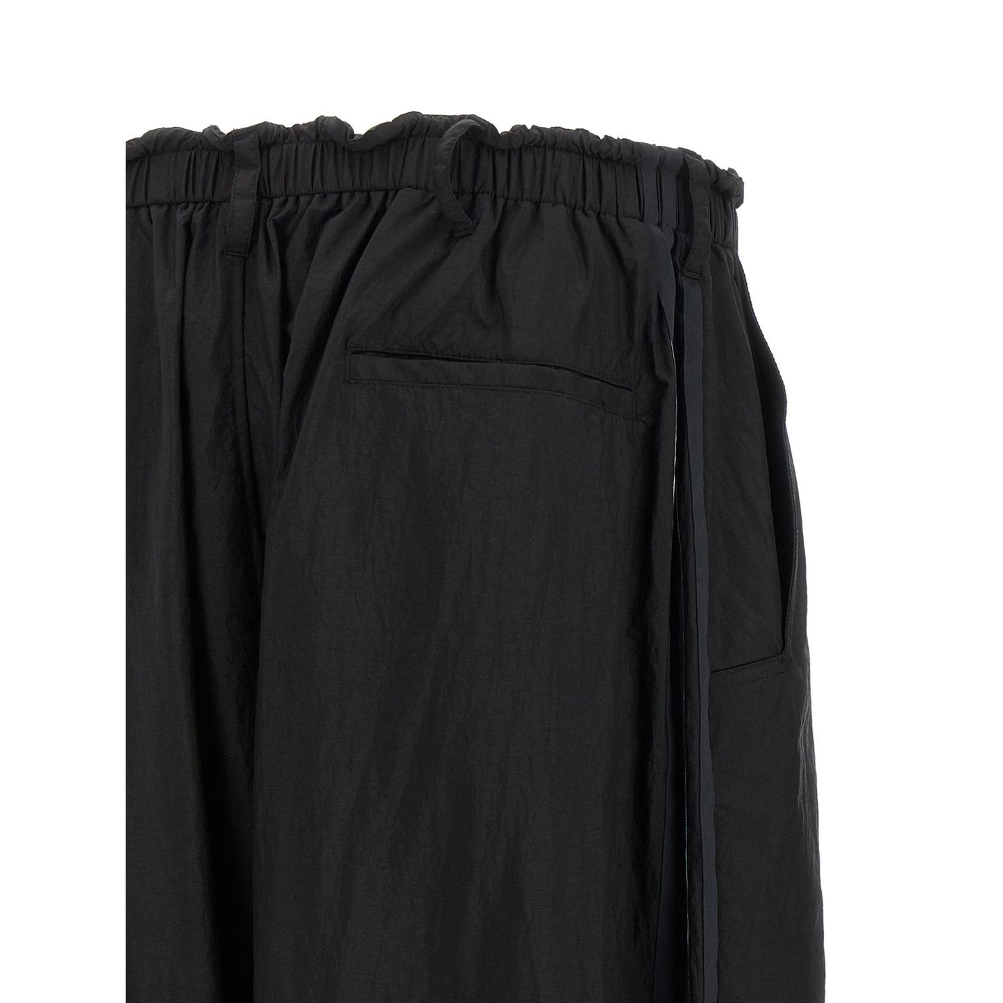 Y-3 Black Polyamide Cargo Pants