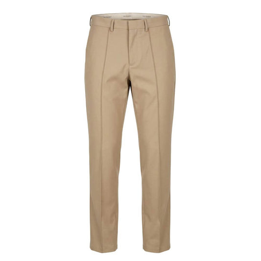 Trussardi Jeans Beige Cotton Mens Pants