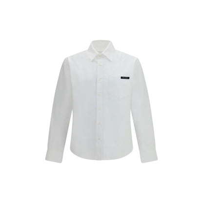 Prada White Cotton Dress Shirt
