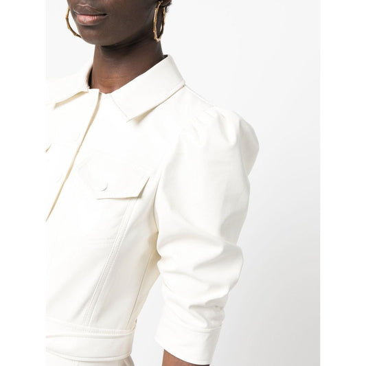 Alice + Olivia shirt dress Dresses Alice + Olivia White Smoke