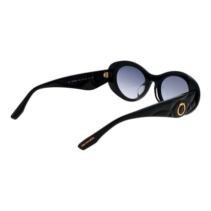 Trussardi Black Acetate Sunglasses