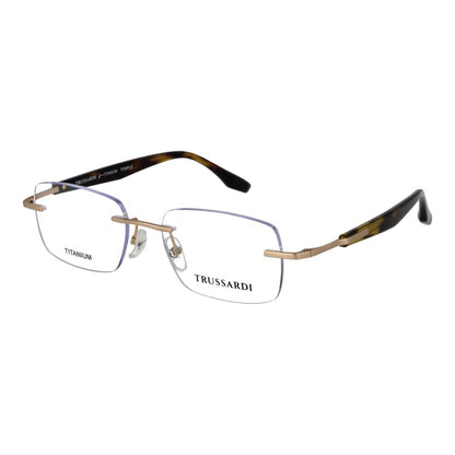 Trussardi Gold Stainless Steel Glasses (Frames)