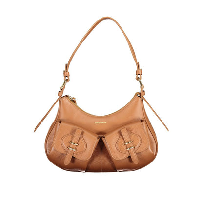 Coccinelle Brown Leather Handbag