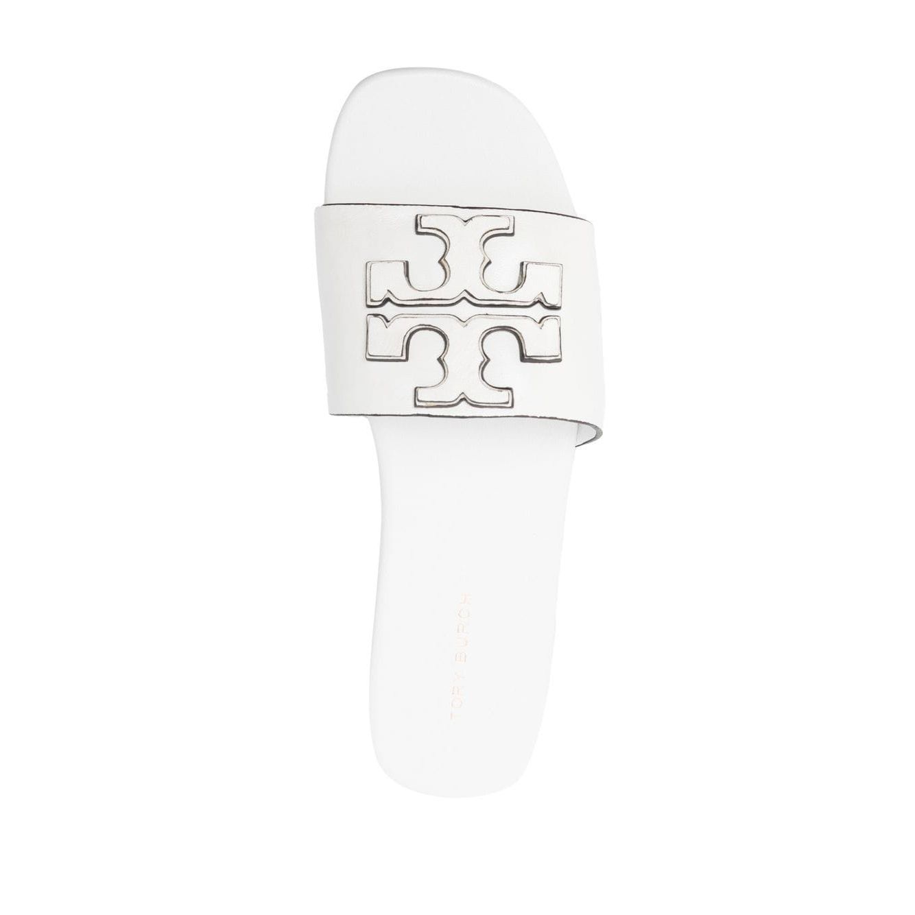 Tory Burch Logo Embossed Slides LDin,Spring - Summer 2023,Women,Women > Shoes,Women > Shoes > Sandals,Yes Eu Tory Burch 149466DOUBLESTACK109