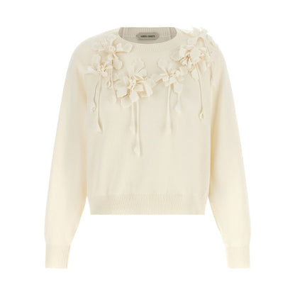 Alberta Ferretti White Virgin Wool Cardigan