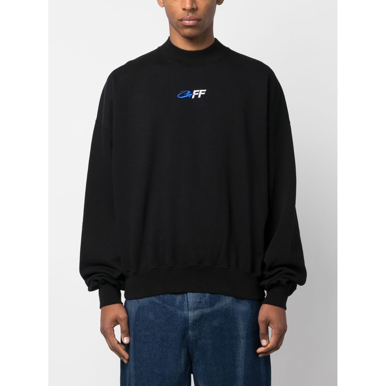 Off White Sweaters Black